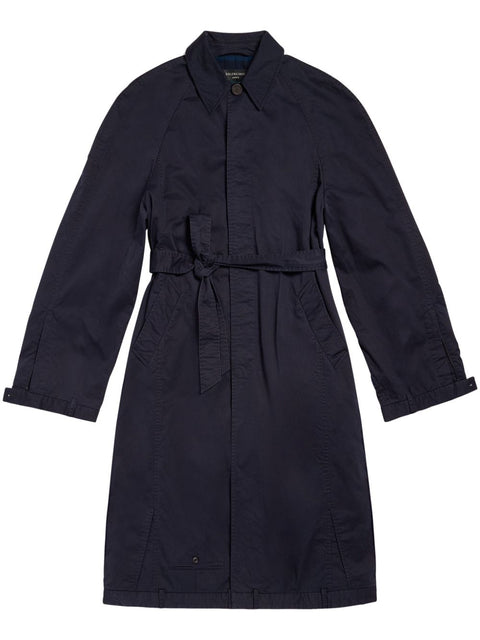 Balenciaga Balenciaga deconstructed cotton coat