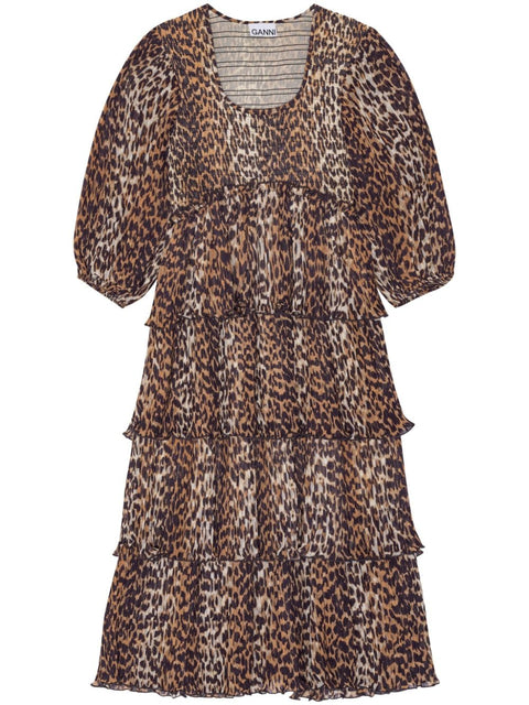 Ganni GANNI Dresses Brown