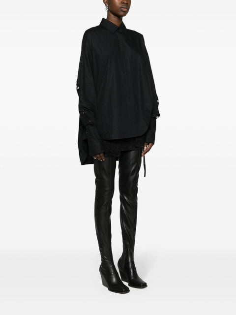 The Attico The Attico Shirts Black