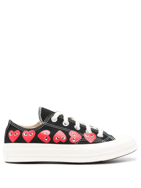 Comme Des Garcons Comme Des Garcons x Converse Chuck 70 Multi Heart Sneakers