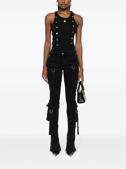 The Attico The Attico Top Black