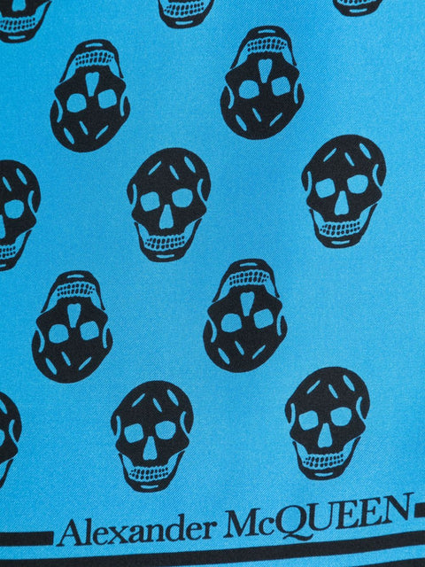 Alexander Mcqueen Alexander McQueen Scarfs Blue