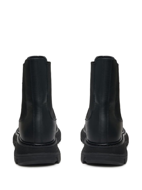 Alexander Mcqueen Alexander McQueen Wander leather Chelsea boots