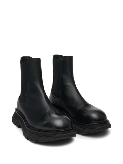 Alexander Mcqueen Alexander McQueen Wander leather Chelsea boots