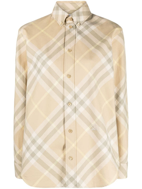 Burberry Burberry check motif shirt
