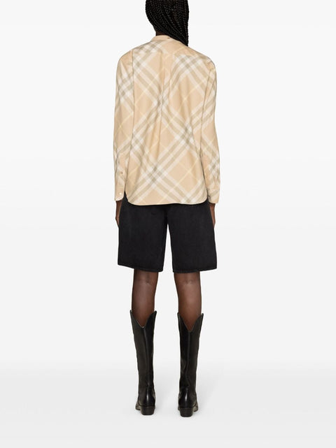 Burberry Burberry check motif shirt