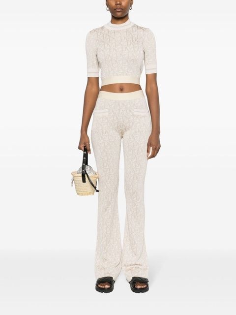 Palm Angels Palm Angels Trousers White