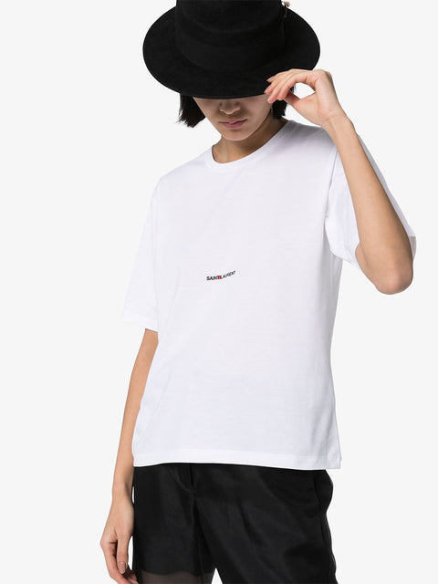 Saint Laurent Saint Laurent logo print T-shirt