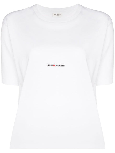 Saint Laurent Saint Laurent logo print T-shirt
