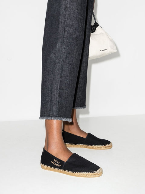 Saint Laurent Saint Laurent logo-embroidered Espadrilles