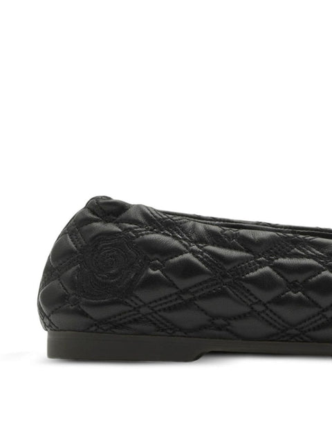 Burberry Burberry leather sadler ballerinas