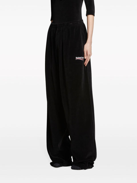 Balenciaga Balenciaga logo embroidered track pants