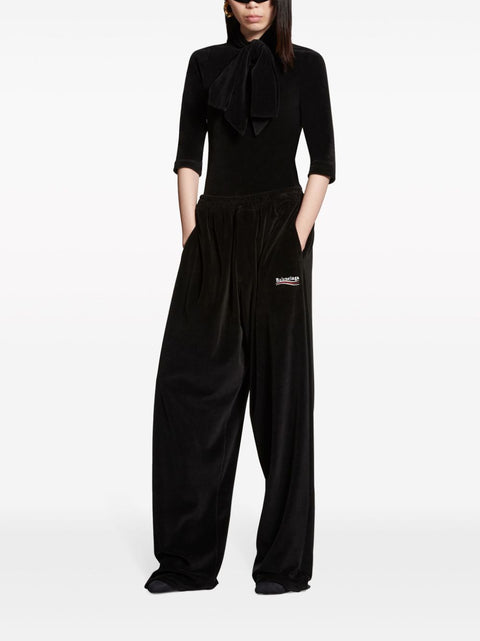 Balenciaga Balenciaga logo embroidered track pants