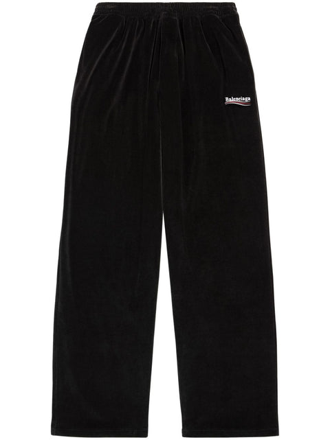Balenciaga Balenciaga logo embroidered track pants