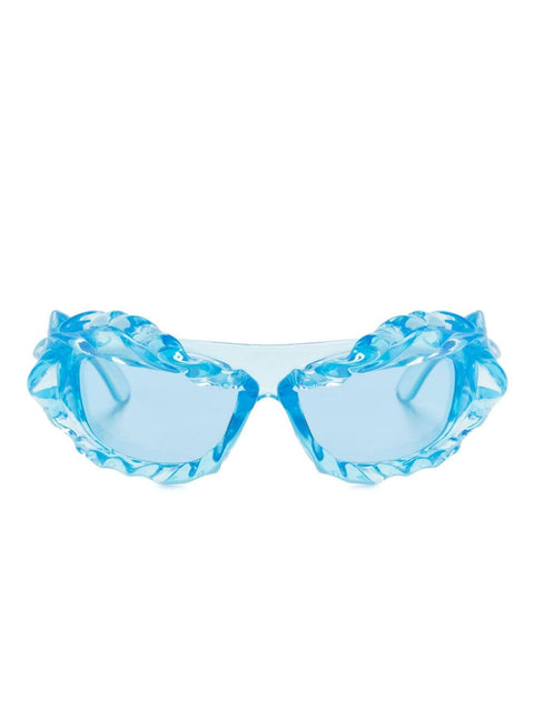Ottolinger OTTOLINGER Sunglasses Clear Blue