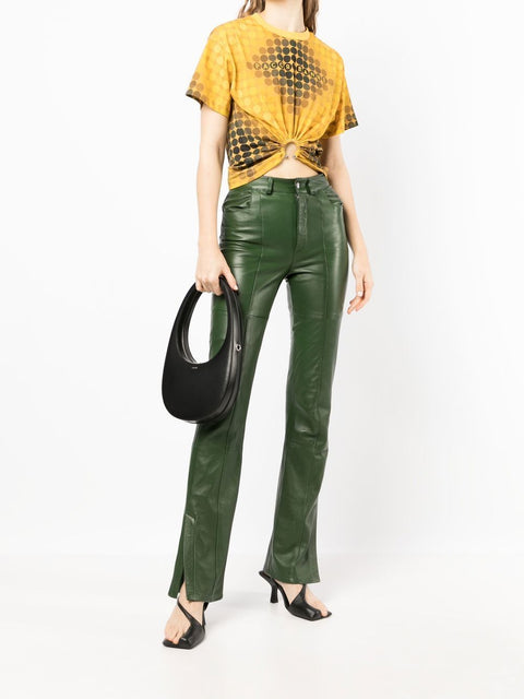 Coperni Coperni Swipe leather tote bag