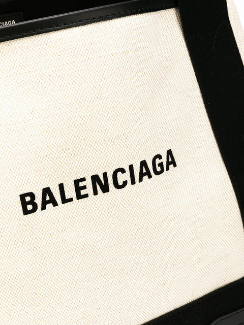 Balenciaga Balenciaga canvas tote with removable pouch