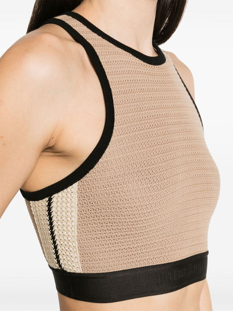 Palm Angels Palm Angels Top Beige