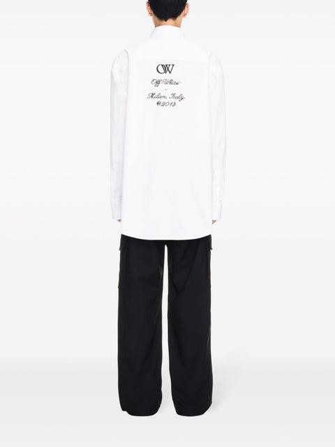 Off White Off White Shirt with embroidery