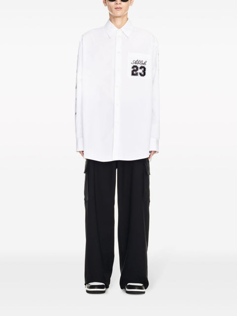 Off White Off White Shirt with embroidery