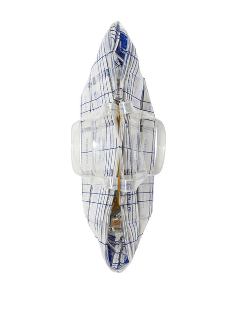 Burberry Burberry EKD logo-tag Transparent Tote Bag