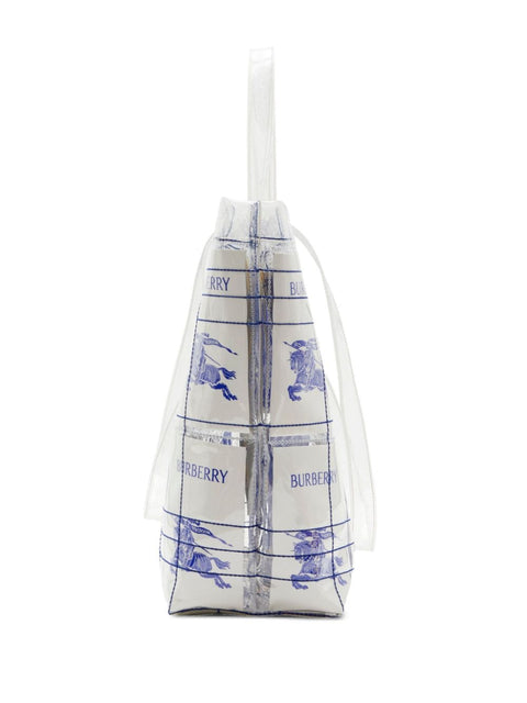 Burberry Burberry EKD logo-tag Transparent Tote Bag