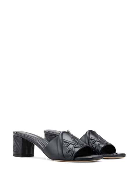 Alexander Mcqueen Alexander McQueen seal leather mules