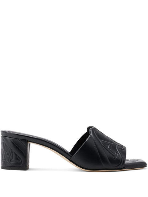 Alexander Mcqueen Alexander McQueen seal leather mules