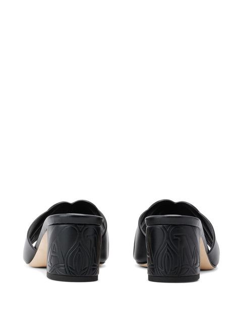 Alexander Mcqueen Alexander McQueen seal leather mules