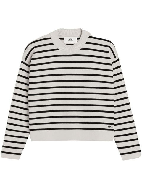 Ami Paris Ami Paris Sweaters White