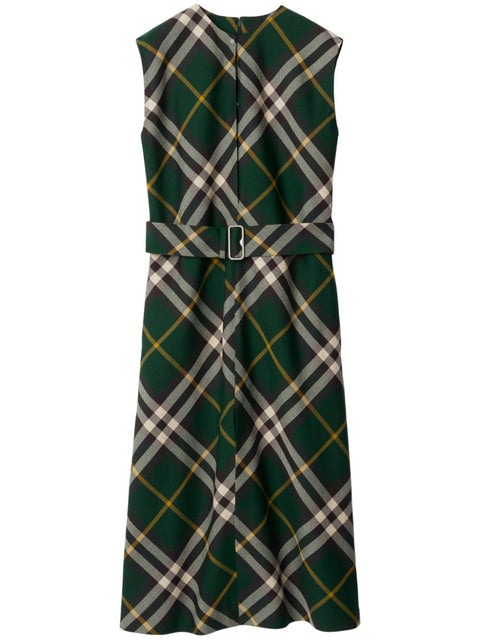 Burberry Burberry Nova Check Midi Dress