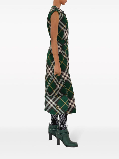 Burberry Burberry Nova Check Midi Dress