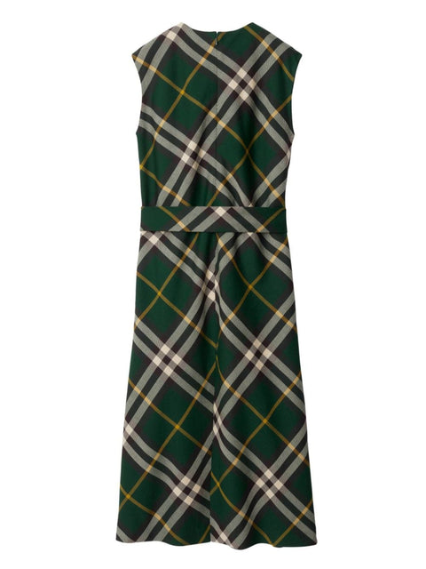 Burberry Burberry Nova Check Midi Dress