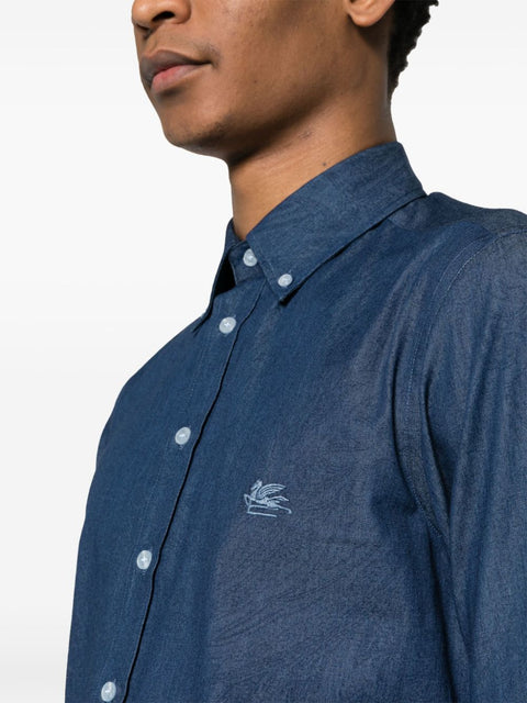 Etro Etro Shirts Blue