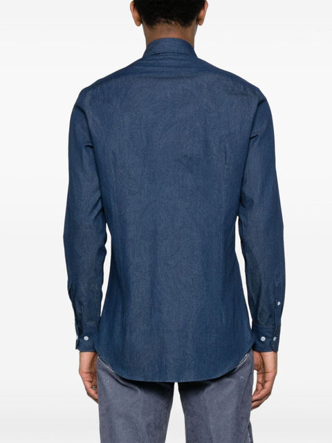 Etro Etro Shirts Blue