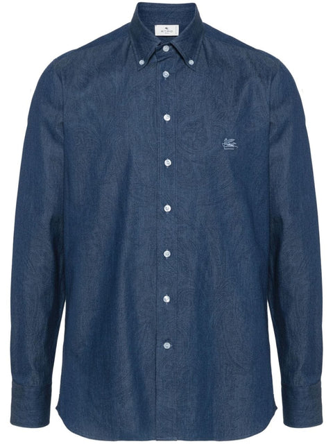 Etro Etro Shirts Blue
