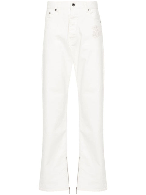 Off White Off White 90's Logo Skate straight-leg jeans