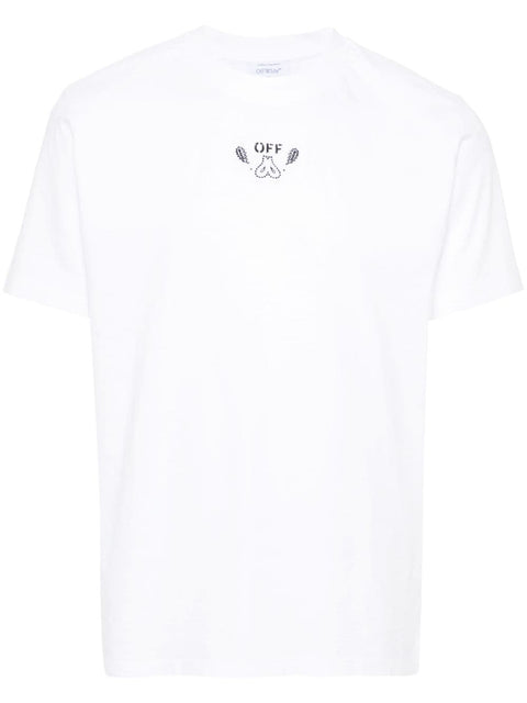 Off White Off White T-shirts and Polos White