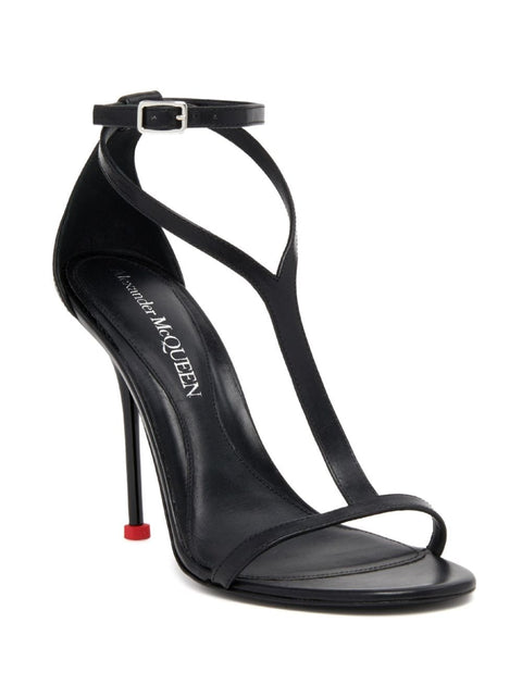 Alexander Mcqueen Alexander McQueen Harness 90mm leather sandals