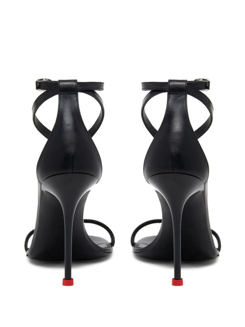 Alexander Mcqueen Alexander McQueen Harness 90mm leather sandals