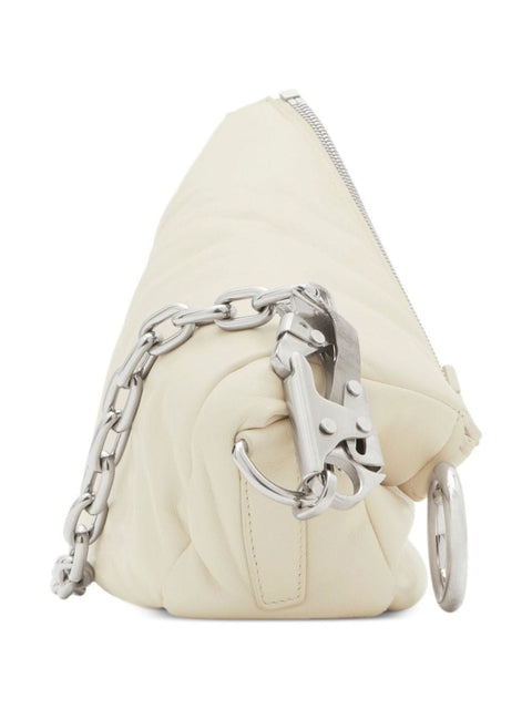 Burberry Burberry Small Knight Leather Shoulder Bag
