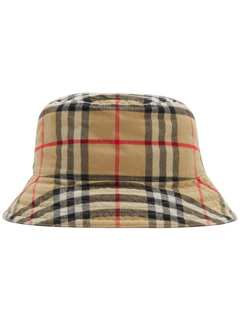 Burberry Burberry Vintage Check Cotton Bucket Hat