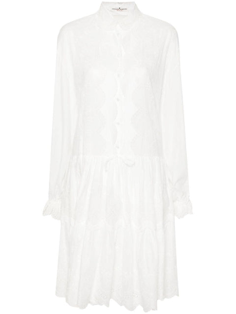 Ermanno Scervino Ermanno Scervino Embroidered shirt dress