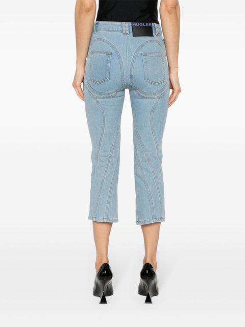 Mugler PRE MUGLER PRE Jeans Blue