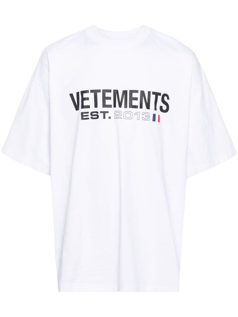 Vetements Vetements T-shirts and Polos White