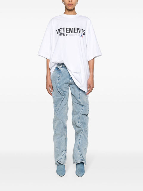 Vetements Vetements T-shirts and Polos White