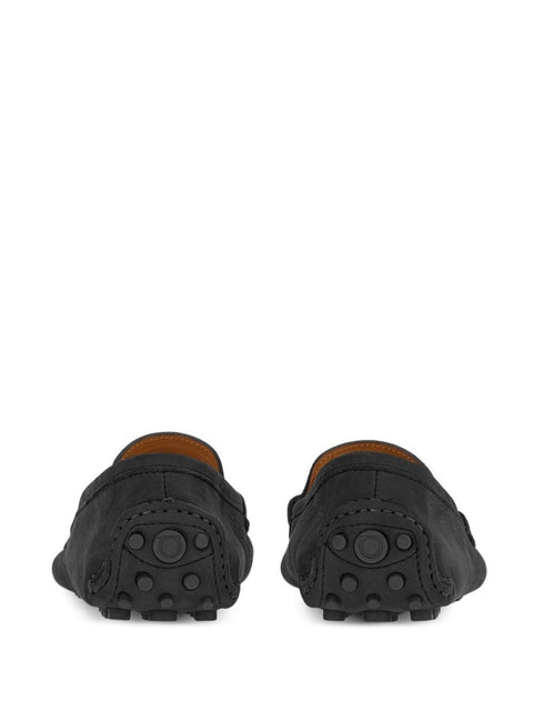Ferragamo Ferragamo Double Gancini Moccasins