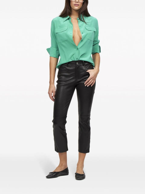 Equipment Equipment Shirts Green