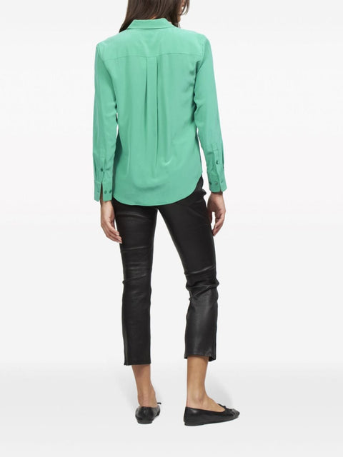 Equipment Equipment Shirts Green