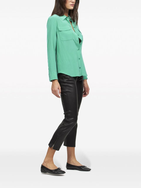Equipment Equipment Shirts Green